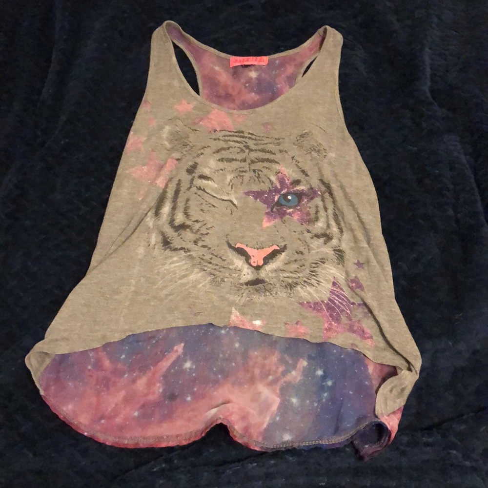 Tiger galaxy shirt